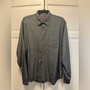 UNTUCKit Long Sleeve Button Up Shirt Size Men’s Large Color Gray